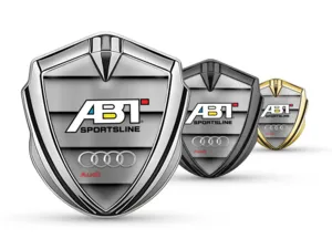 Audi Emblema Metallico Badge Durevole Alta Qualità Costruita